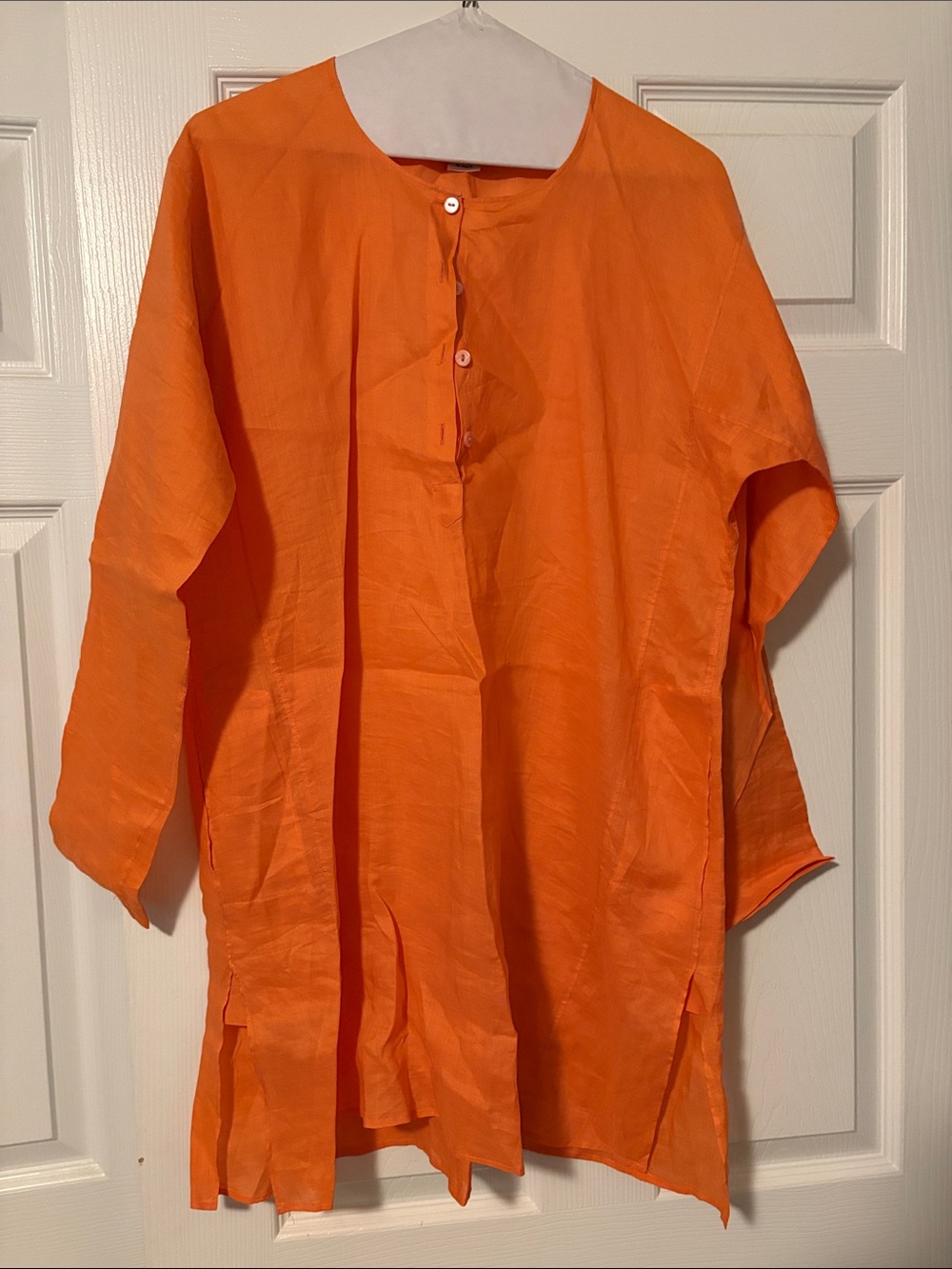 Women’s 2 piece Orange Tunic w/ Pant